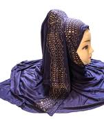 Justkartit Women'S Hosiery Soft Cotton 4-Way Hijab Scarf Dupatta