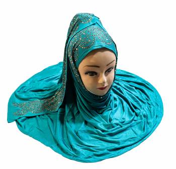 Justkartit Women'S Daily Wear Hosiery Soft Cotton 4-Way Hijab Scarf Dupatta 3