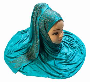Justkartit Women'S Daily Wear Hosiery Soft Cotton 4-Way Hijab Scarf Dupatta 5