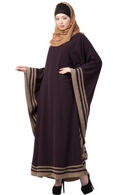 Designer Kaftan With Beige Color Border 2