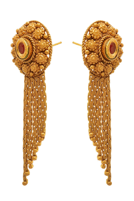 Gold diamond necklace-sets 3