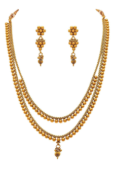 Gold necklace-sets