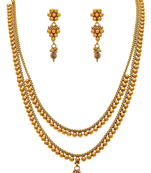 Gold necklace-sets