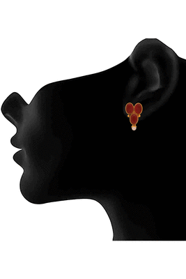 Red pearl necklace-sets 4