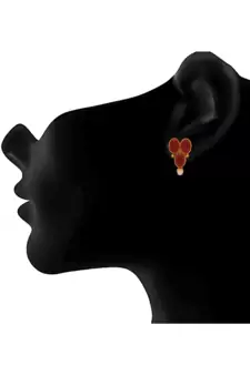 Red pearl necklace-sets