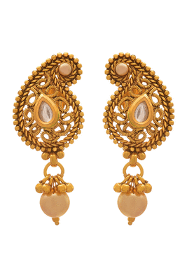 Gold pearl necklace-sets 2