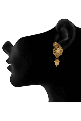 Gold pearl necklace-sets 3