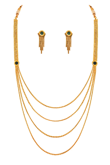 Gold necklace-sets
