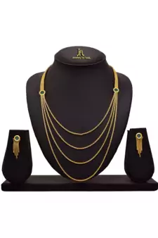 Gold necklace-sets