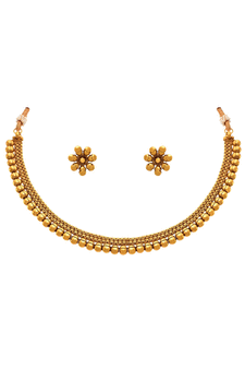 Gold necklace-sets