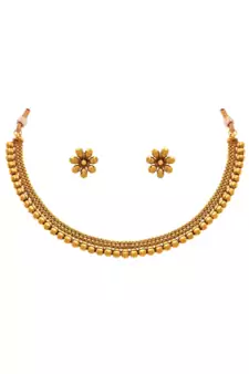 Gold necklace-sets