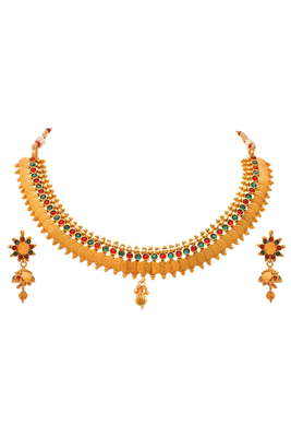 Gold necklace-sets 1