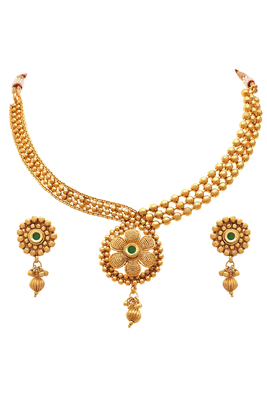 Gold necklace-sets 1