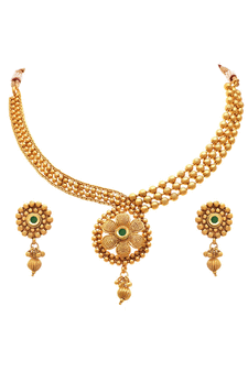 Gold necklace-sets