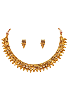 Gold necklace-sets