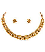 Gold necklace-sets