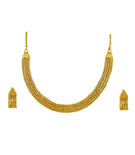 Gold necklace-sets
