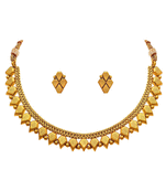 Gold necklace-sets