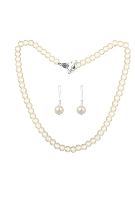 White pearl necklace-sets 1
