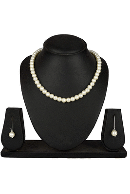 White pearl necklace-sets 2
