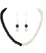 White necklace-sets