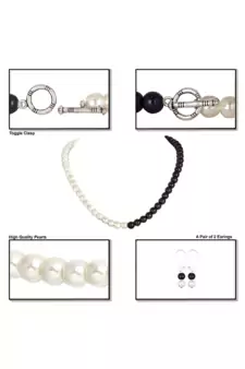 White necklace-sets