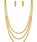 Gold necklace-sets