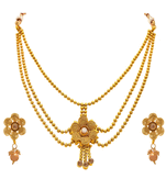 Gold necklace-sets