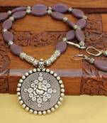 Purple Agate Necklaces