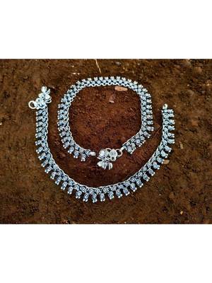 Silver anklets 1