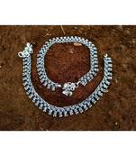 Silver anklets
