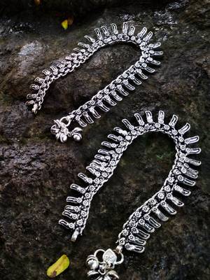 Silver anklets 1