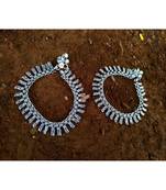 Silver anklets