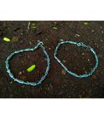 Silver anklets
