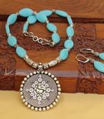 Blue Agate Necklaces