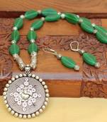 Green Agate Necklaces