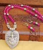 Pink Agate Necklaces