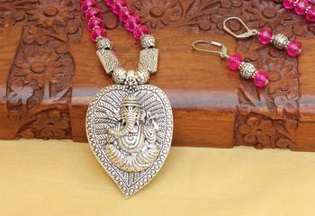 Pink Agate Necklaces 2