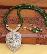 Green Agate Necklaces