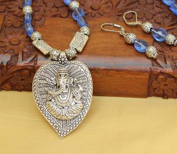 Blue Agate Necklaces 2