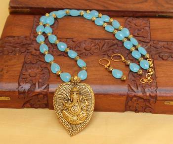 Blue Agate Necklaces 1