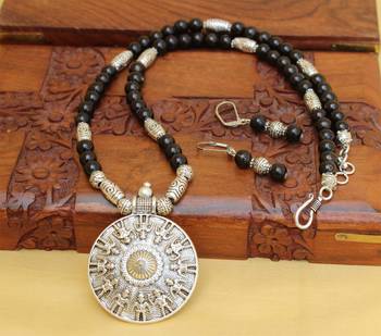 Black Agate Necklaces 1