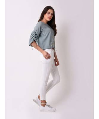 Women's Floral Embroidered Top 4