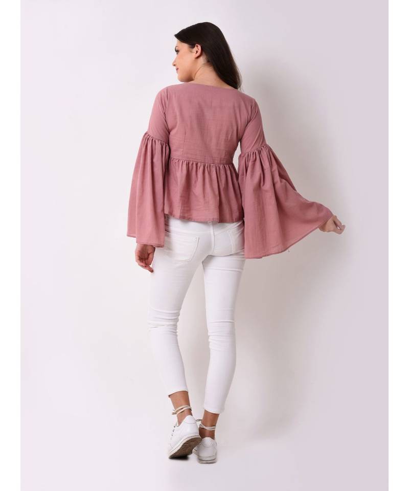 Women's Cotton Embroidered Top