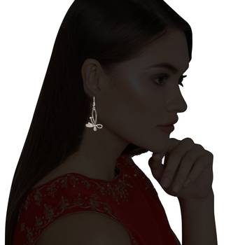 Silver earrings 3