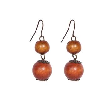Gold earrings 1