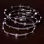 Rhodium Plated AAA CZ Embellished Two Pairs of American Diamond Bangles BD351