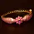 Copper Made Ruby Stone Embellished Pink Meenakari Worked Fine Quality Bracelet BD355