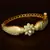 Copper Made Kundan Stone Embellished Sea Green Meenakari Worked Fine Quality Bracelet BD359