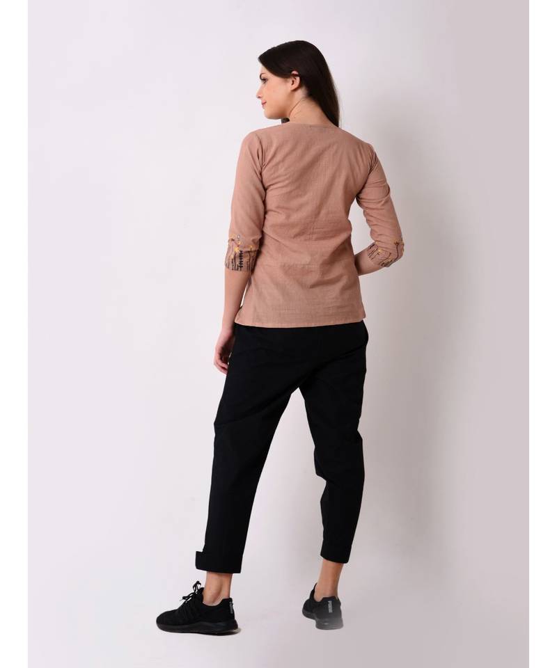 Women's Meadow Embroidered Top